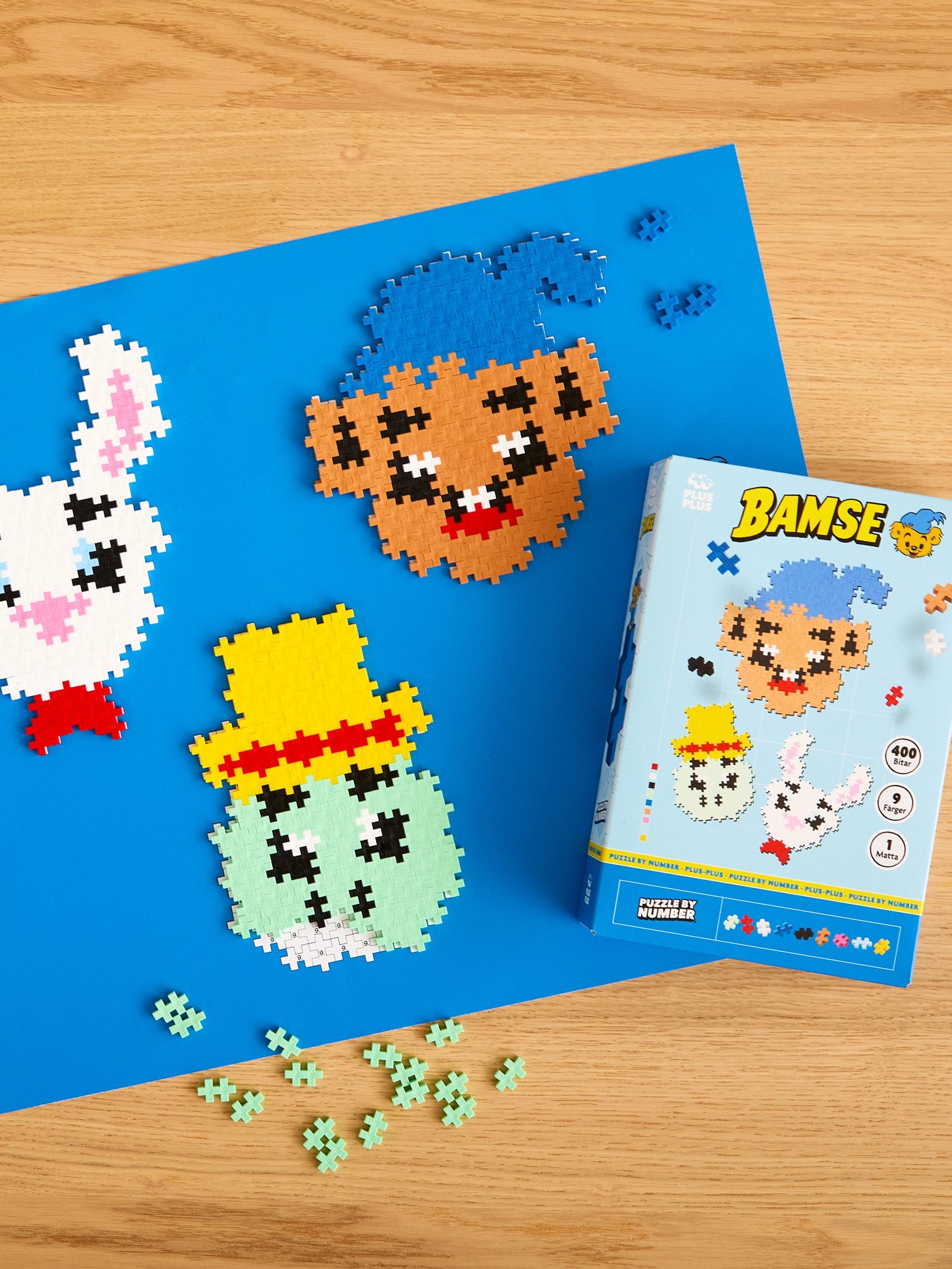 Bamse, Skalman & Lille Skutt - 400 stk